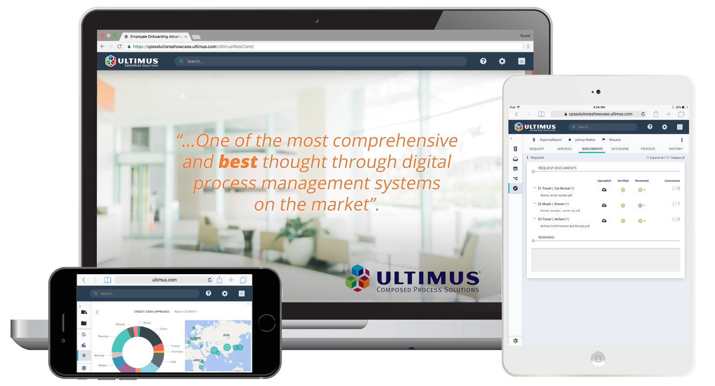 Ultimus LowCode Digital Automation Platform & BPM Solutions